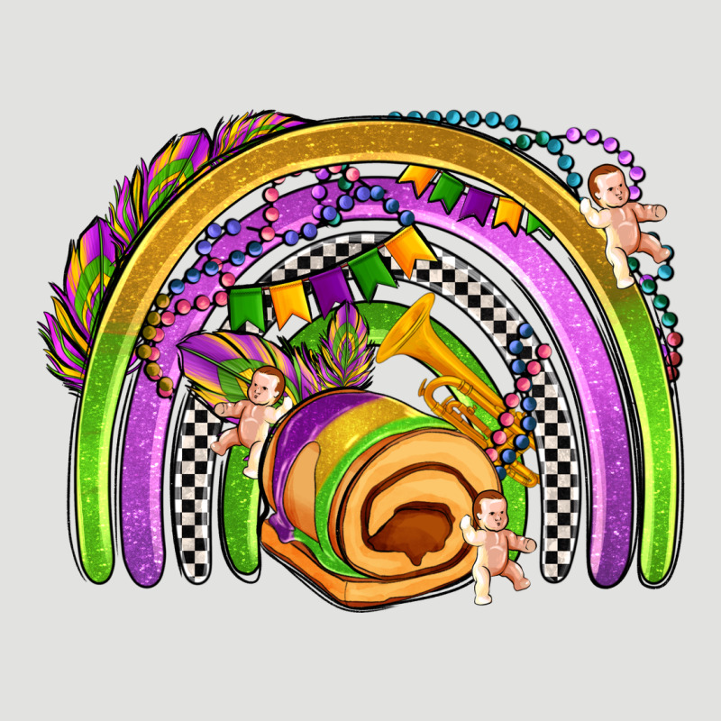 Mardi Gras Rainbow Classic Tee by OliviaCreatesArt | Teevron