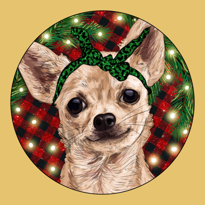 Christmas Chihuahua With Buffalo Plaid Premium Sweatshirt by RanaPortraitStore | Teevron