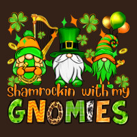 St. Patrick's Day Shamrockin' With My Gnomies Heavy Core Tee | Teevron
