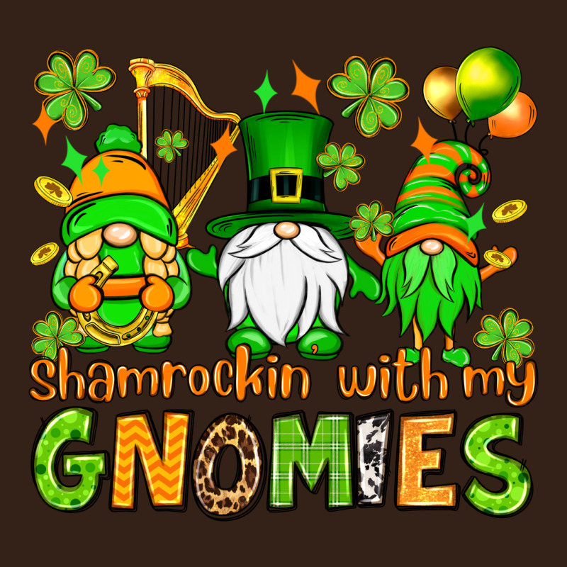 St. Patrick's Day Shamrockin' With My Gnomies Heavy Core Tee by OliviaCreatesArt | Teevron