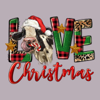 Love Christmas Holstein Heifer Vintage Tee | Teevron