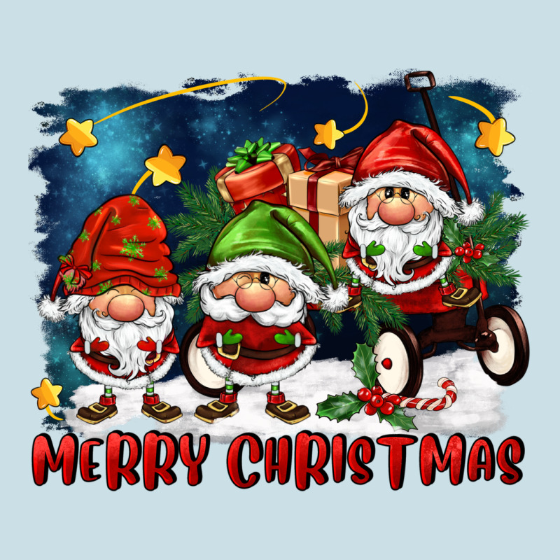 Merry Christmas Gnomies Wagon Ladies Tee by FaDigitalArtStudio | Teevron