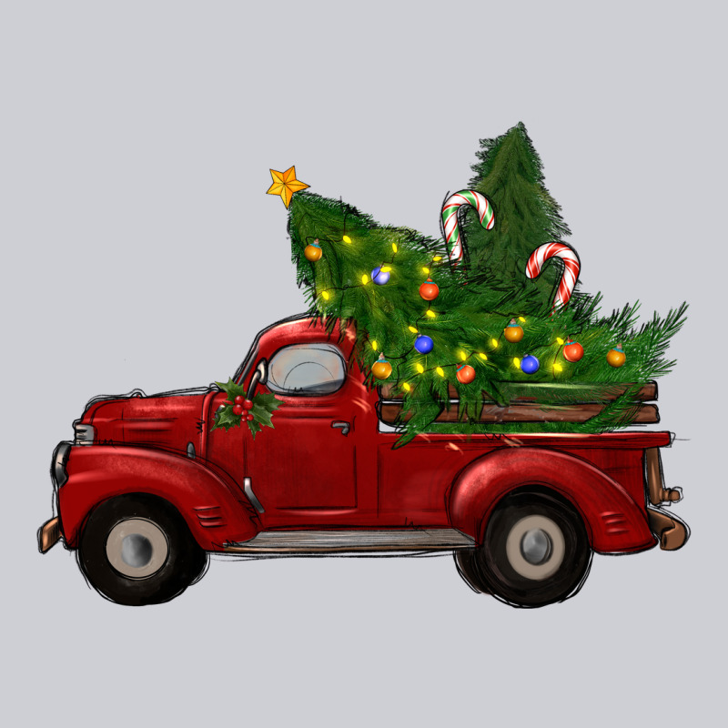 Christmas Trees With Truck Heavyweight Sweatshirt by RanaPortraitStore | Teevron