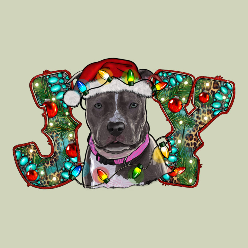 Christmas Pitbull Joy Heavyweight Hoodie by RanaPortraitStore | Teevron