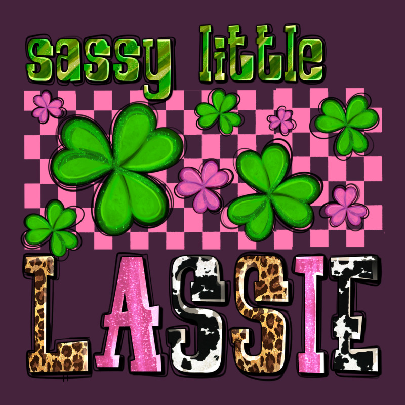 St. Patrick's Day Sassy Little Lassie Classic Tee by OliviaCreatesArt | Teevron