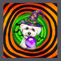 Halloween Bichons Frise Dog Vintage Hoodie | Teevron