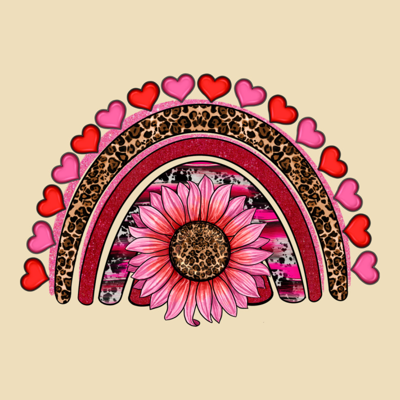 Valentine's Day Sunflower Rainbow Premium Hoodie by RanaPortraitStore | Teevron