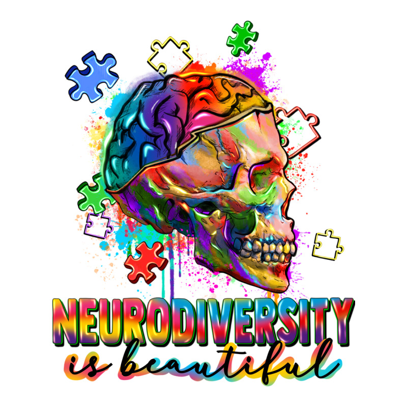 Neurodiversity Is Beautiful Premium Tee by FaDigitalArtStudio | Teevron