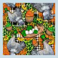 St. Patricks Chicken With Cupcake Leopard Ladies Tee | Teevron