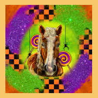 Halloween Belgian Horse Vintage Hoodie | Teevron