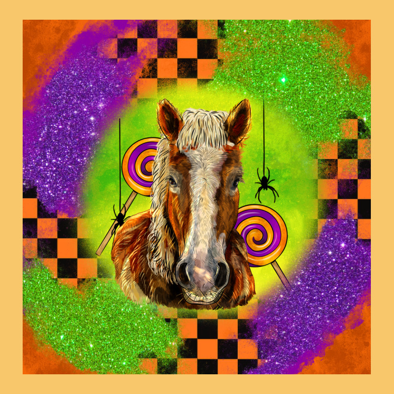 Halloween Belgian Horse Vintage Hoodie by LillyAllenDesigns | Teevron