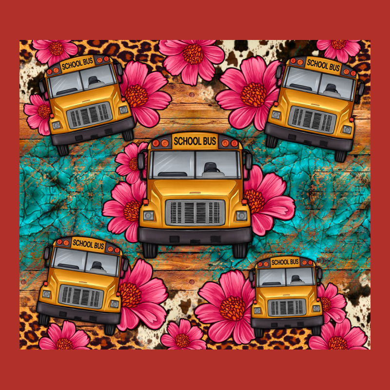 School Bus Leopard Cowhide Premium Hoodie by Artiststas | Teevron