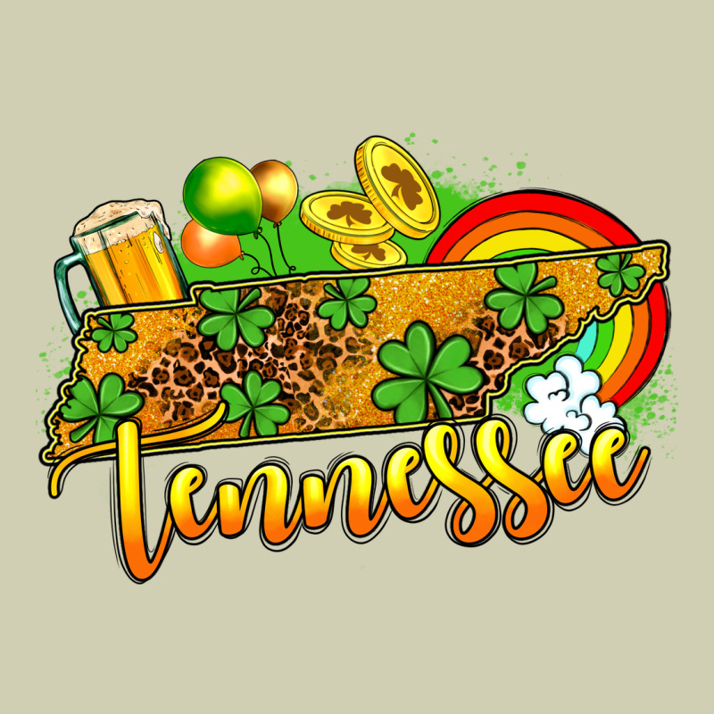 St. Patrick's Tennessee Map Heavy Core Tee by OliviaCreatesArt | Teevron