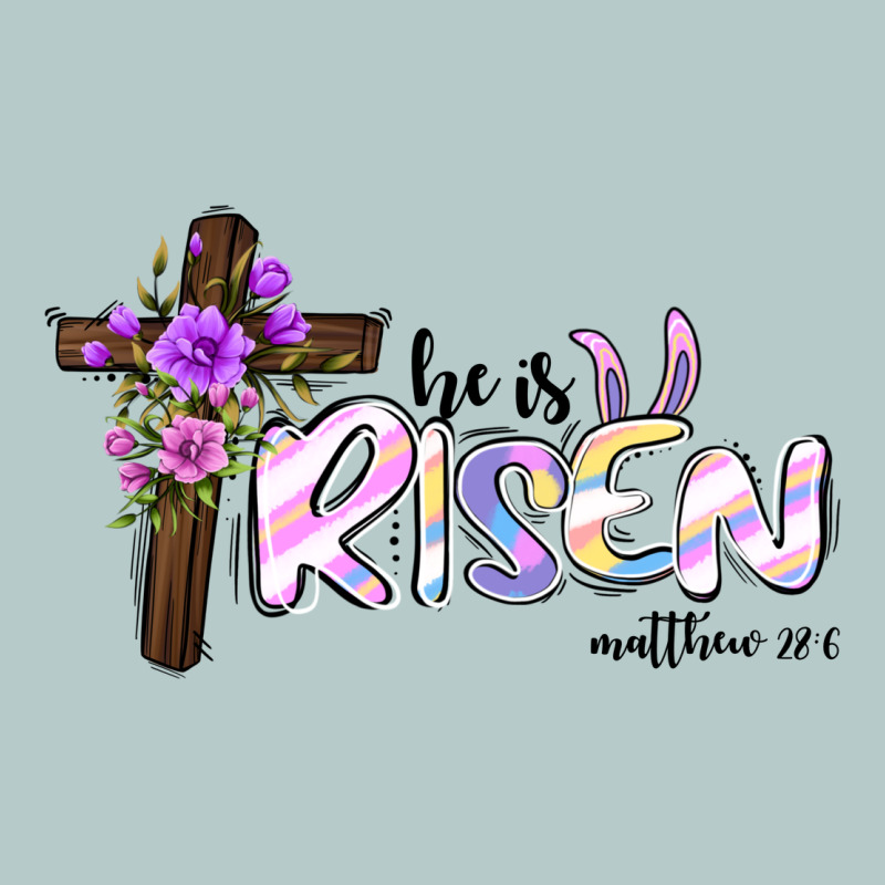 Easter He Is Risen Matthew 28 6 Heavy Core Tee by Jasminsmagicworld | Teevron