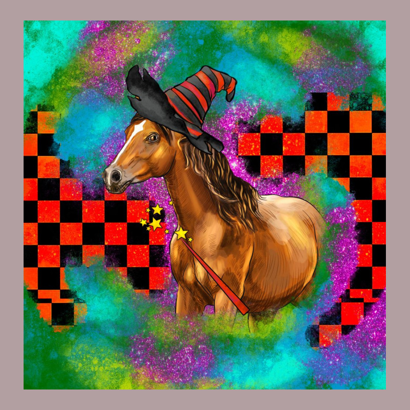 Halloween Quarter Horse Vintage Hoodie by LillyAllenDesigns | Teevron