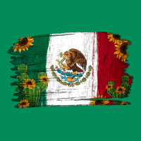 Cactus Sunflower Mexican Flag Urban Hoodie | Teevron