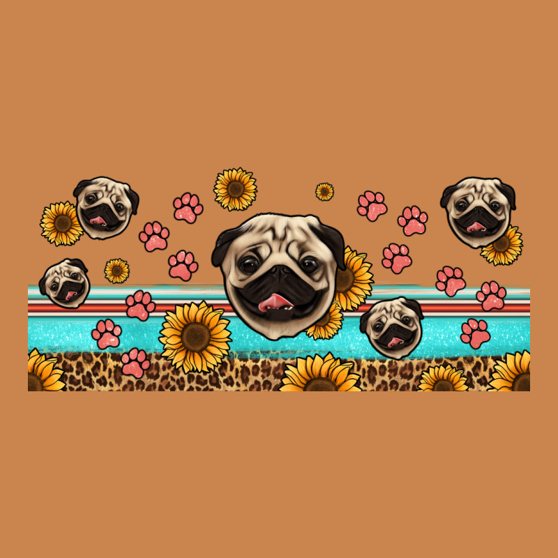 Western Pug Dogs Heavyweight Hoodie by Jasminsmagicworld | Teevron