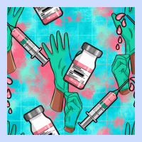 Nurse Gloves Seamless Pattern Urban Heavy Tee | Teevron