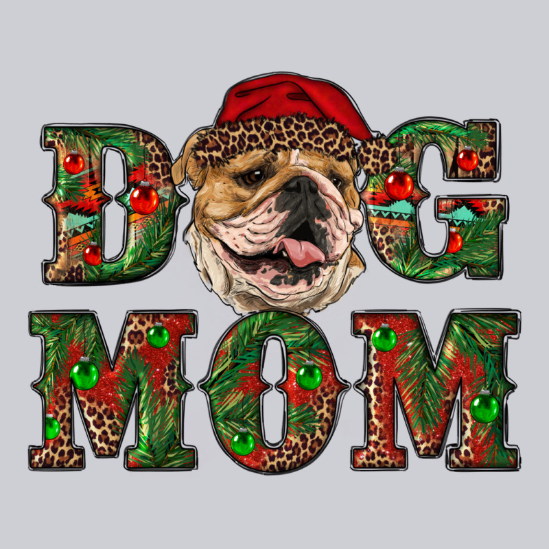 Christmas English Bulldog Mom Heavyweight Sweatshirt by RanaPortraitStore | Teevron