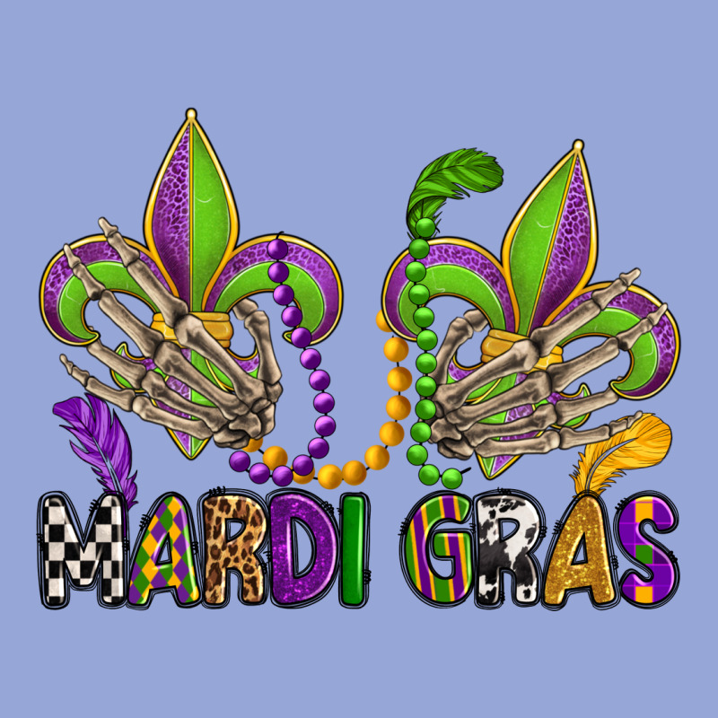Mardi Gras Skeleton Hands  Fleur De Lis Classic Tee by OliviaCreatesArt | Teevron