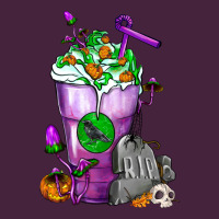 Halloween Cold Drink Frappe With Tombstone Premium Tee | Teevron