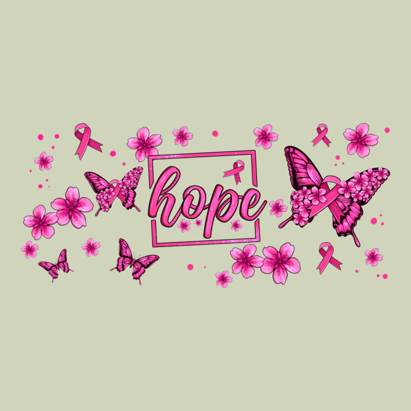 Hope Breast Cancer Butterfly Heavyweight Hoodie by Jasminsmagicworld | Teevron