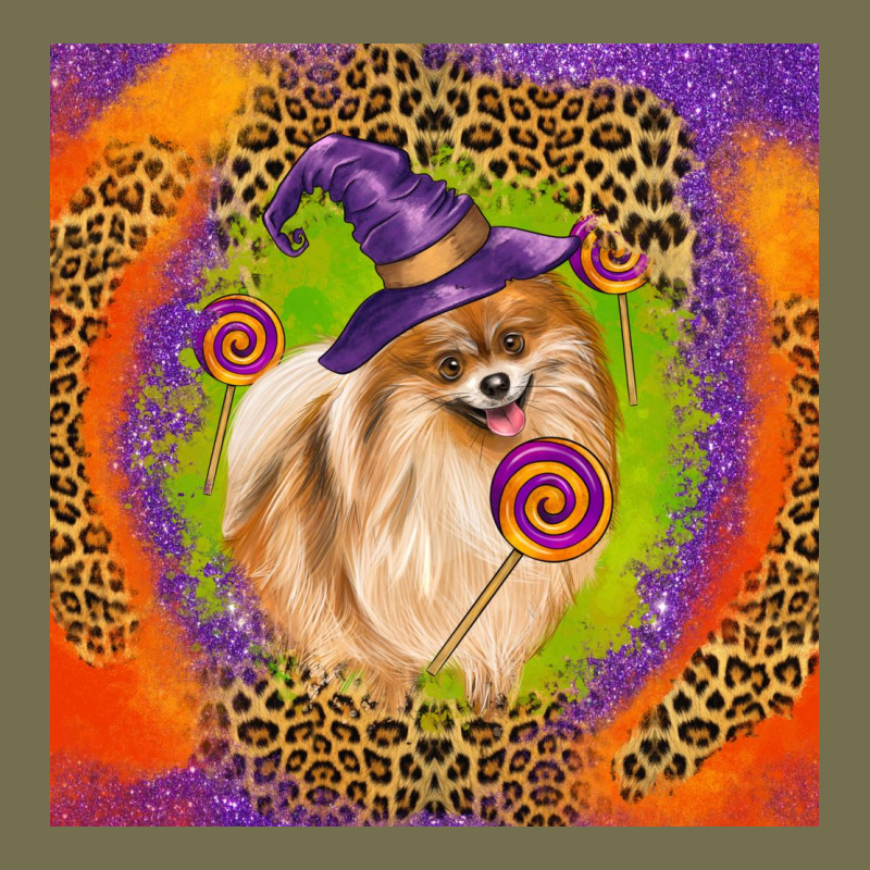 Halloween Pomeranian Dog Vintage Hoodie by LillyAllenDesigns | Teevron