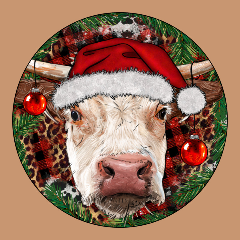 Hereford Cow Christmas Heavyweight Hoodie by RanaPortraitStore | Teevron