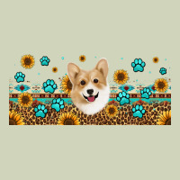 Western Corgi Dog Heavyweight Hoodie | Teevron
