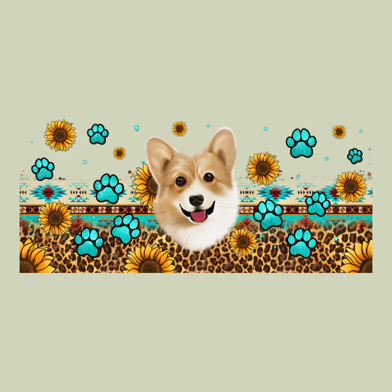 Western Corgi Dog Heavyweight Hoodie by Jasminsmagicworld | Teevron