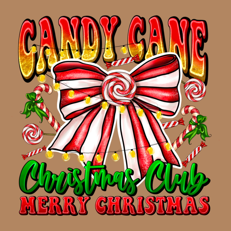 Candy Cane Christmas Club Long Sleeve Tee by CowhideDigitalArt | Teevron