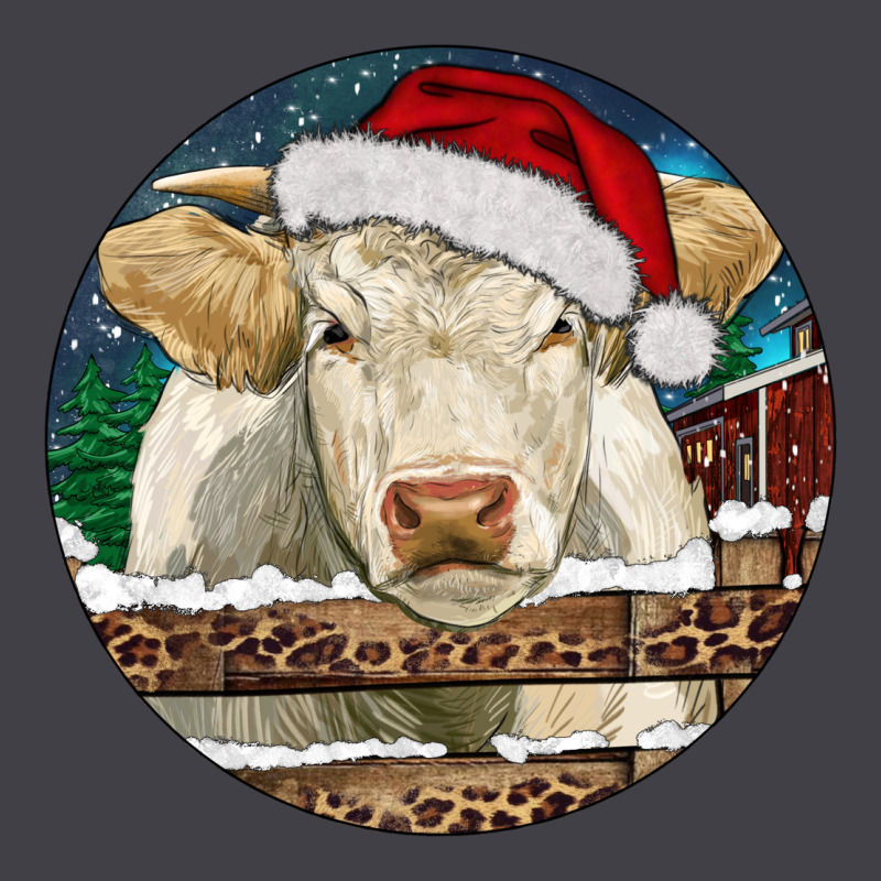 Charolais Cow Christmas Heavyweight Hoodie by RanaPortraitStore | Teevron
