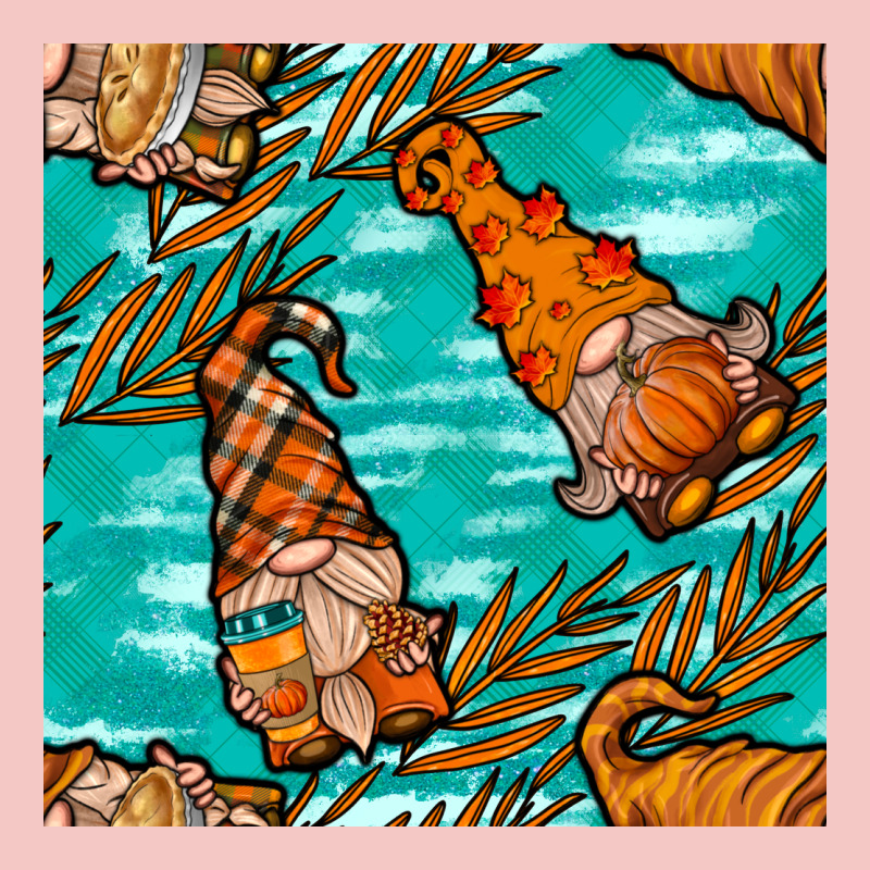 Fall Gnomes Seamless Pattern Urban Heavy Tee by BundleAndBundleShop | Teevron