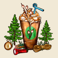 Camping Cold Drink Frappe Premium Tee | Teevron