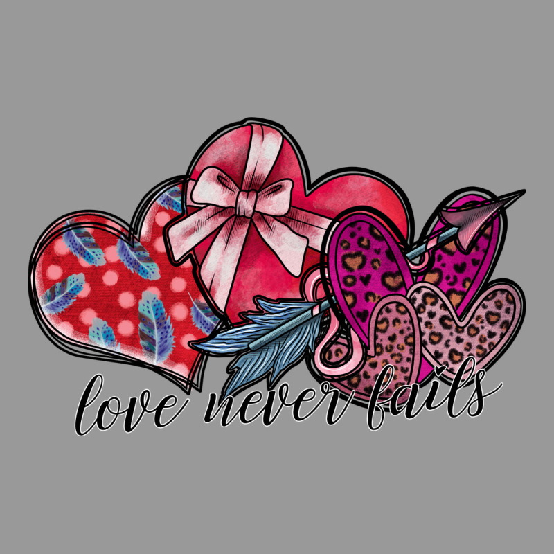 Love Never Fails Vintage Hoodie by SublimationCraftShop | Teevron