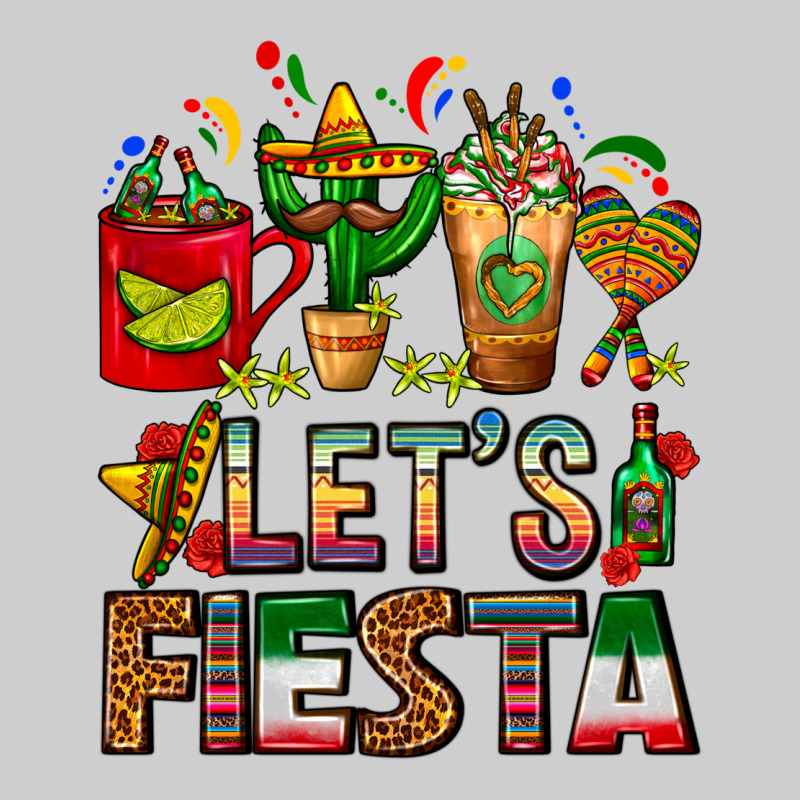 Let's Fiesta Mexico Coffee Cups With Cactus Premium Tee by FaDigitalArtStudio | Teevron