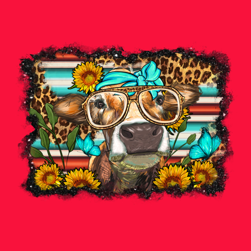 Sunflower Cow Olivia Classic Tee by OliviaCreatesArt | Teevron