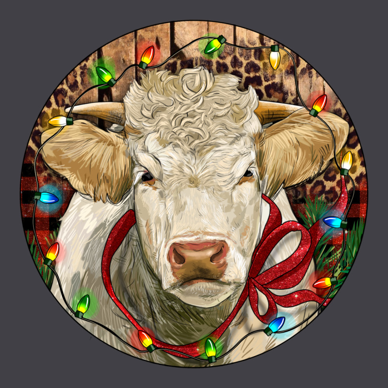 Charolais Heifer Christmas Heavyweight Hoodie by RanaPortraitStore | Teevron