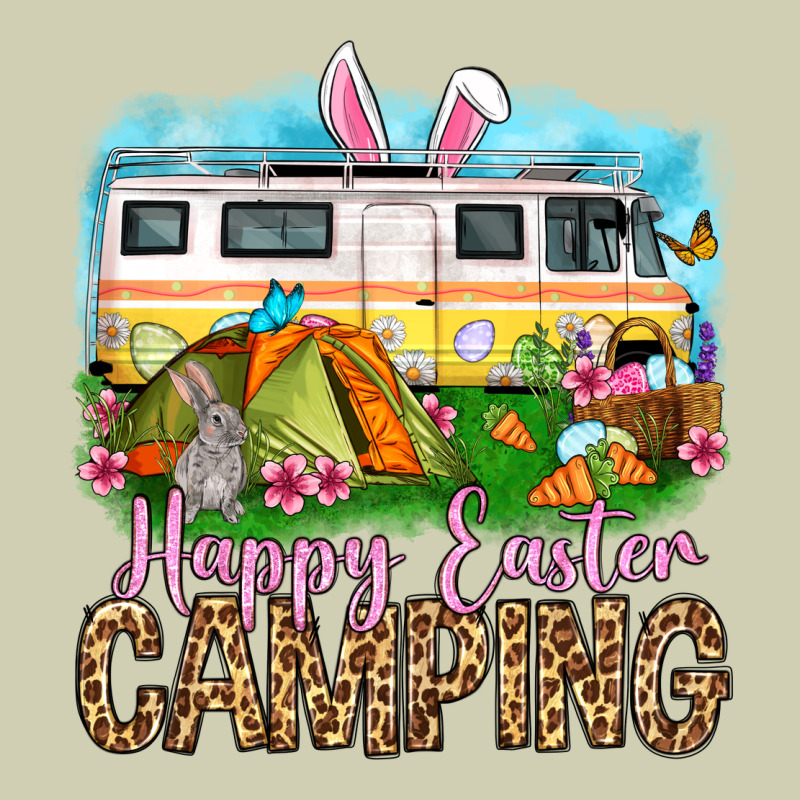 Happy Easter Camping Heavy Core Tee by OliviaCreatesArt | Teevron
