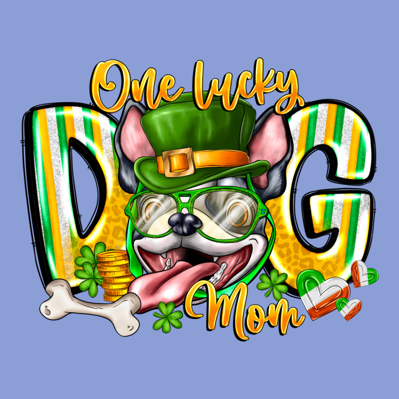 St Patricks Day Dog Mom Long Sleeve Tee by CowhideDigitalArt | Teevron