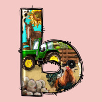 Farm Life Alphabet Lowercase Letters B Urban Heavy Tee | Teevron