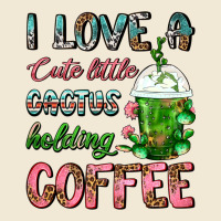 I Love A Cute Little Cactus Holding Coffee Premium Tee | Teevron