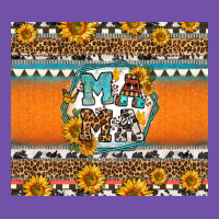 Sunflowers Hexagon Frame Mama Premium Sweatshirt | Teevron
