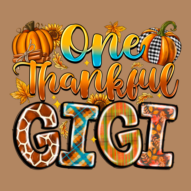 One Thankful Gigi Long Sleeve Tee by CowhideDigitalArt | Teevron