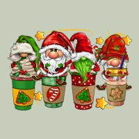 Christmas Coffee Cups Gnomies Ladies Tee | Teevron