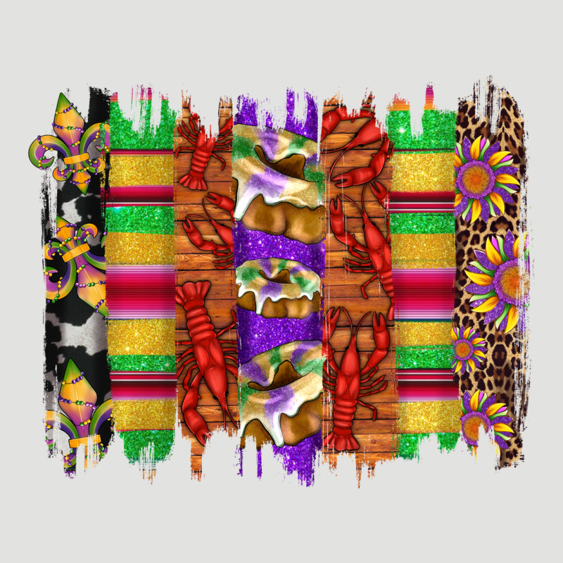 Mardi Gras Cake Fleur De Lis Crawfish Brushstrokes Classic Tee by Artiststas | Teevron