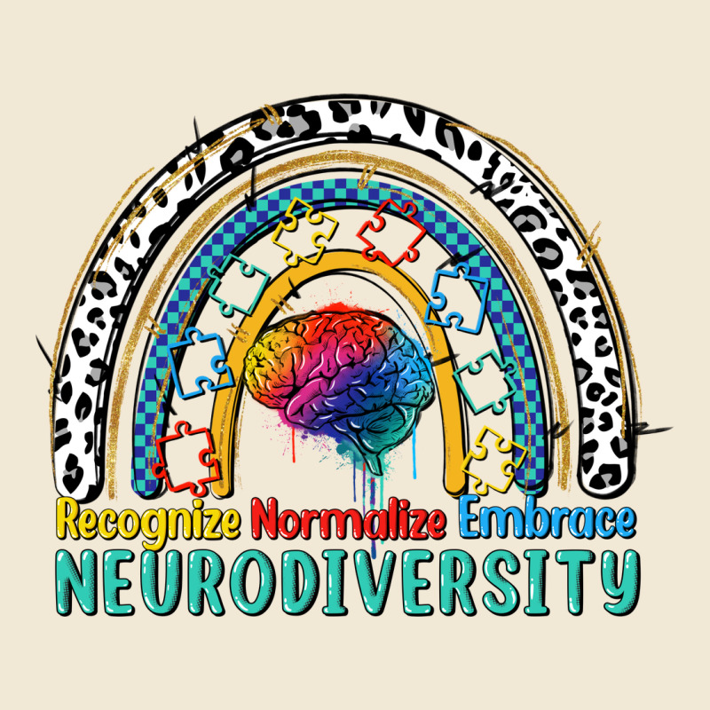 Recognize Normalize Embrace Neurodiversity Autism Premium Tee by FaDigitalArtStudio | Teevron