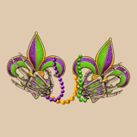 Skeleton Hands Mardi Gras Classic Tee | Teevron