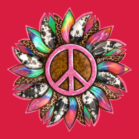 Sunflower And Tie Dye With Peace Sign Premium Hoodie | Teevron
