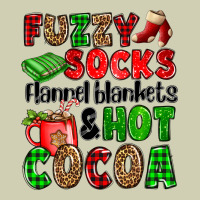 Fuzzy Socks Flannel Blankets And Hot Cocoa Heavy Core Tee | Teevron